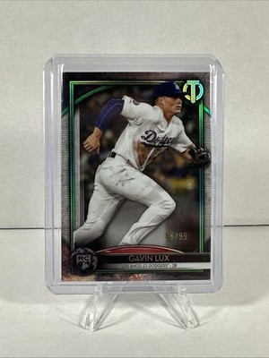 2020 Topps Tribute 2020 Rookies Gavin Lux Green /99 #20R-GL