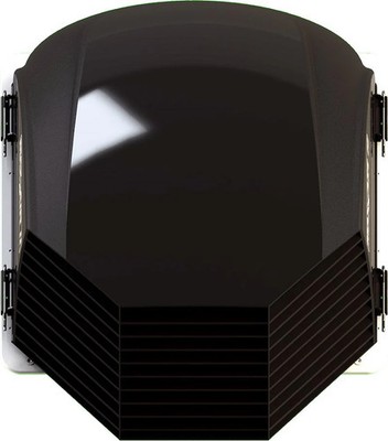 MAXXAIR VENT 00-933082 MAXX II Vent Cover in Black   Durable & Weather Resistant