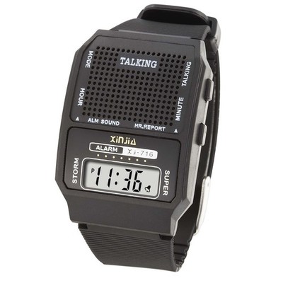 Unisex Digital Talking Watch For The Blind Partially Sighted