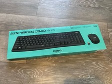 LOGITECH Silent Wireless Combo MK295 Mouse Keyboard NEW SEALED COMPLETE Black