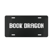 Book Dragon Vanity Plate | License Plate, Reader Pride