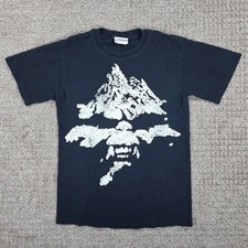 Vintage Disney World Expedition Everest Yeti Mountain T-Shirt Kids Medium Black