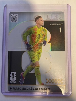 MARC-ANDRE TER STEGEN #155 /299.   LOT OF 8 CARDS & 4 STICKERS