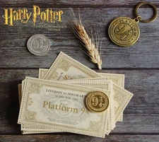 Harry Potter Platform 9¾ Hogwarts Express 20 Tickets, Gold Foil, Wizarding World