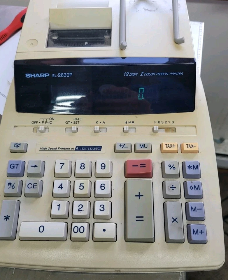 Sharp EL2630P11 Scientific Calculator - Image 2 of 2