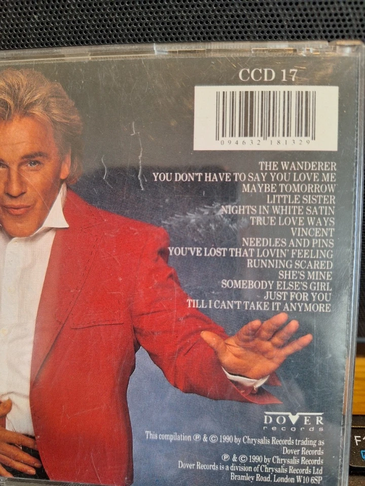 Freddie Starr : The Wanderer VG+ CD ALBUM 14 TRACKS FASTPOST - Image 2 of 2