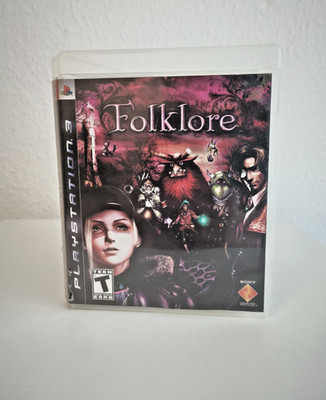 Leerhülle! Folklore m. Anleitung   PS3   Sony PlayStation 3 - Ohne Spiel