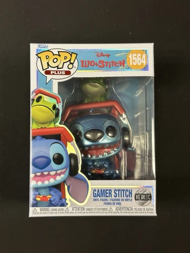 Funko Pop! Plus Gamer Stitch #1564 Disney Lilo and Stitch