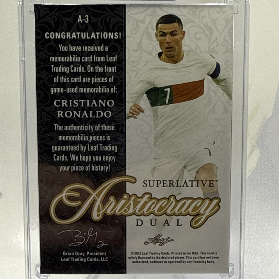 Hoja Superlativa Aristocracia 2023 Doble Cristiano Ronaldo 2/2 Foto 2 de 3