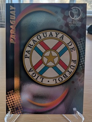 Paraguay Federation Emblem Panini World Cup 2002