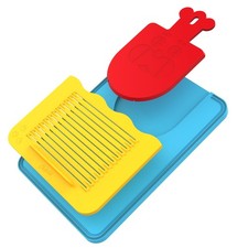 Cutting Board Kit - Montessori-Inspired Non-Slip Cooking Board for Children, ...