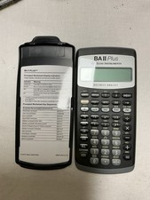  Texas Instruments Advanced Financial Calculator BA II Plus Business Analyst