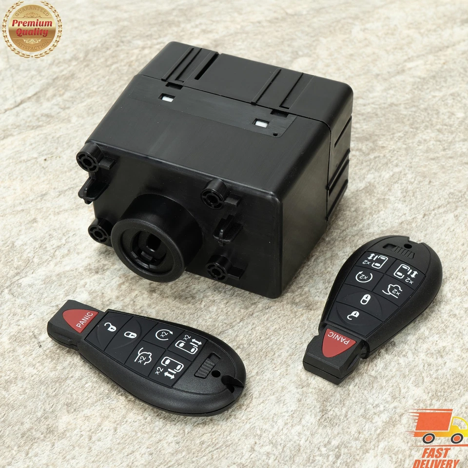 Wireless Ignition Node w/ Key For 2009-2015 Dodge Ram 1500 2500 3500 WIN Module - Image 2 of 4