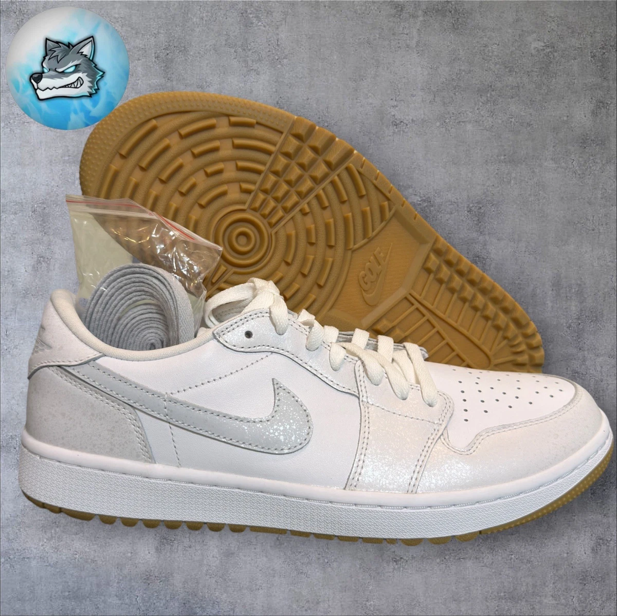 Jordan 1 Golf Low White Gum for Sale | Authenticity Guaranteed | eBay