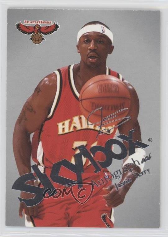 2003-04 Skybox Autographics Silver Insignia 65/150 Jason Terry #31 n1u