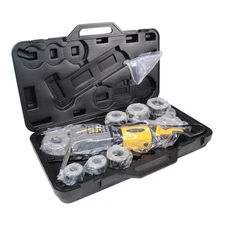 Steel Dragon Tools® 600 PRO MAX 1/2 in. - 2 in. Handheld Power Pipe Threader