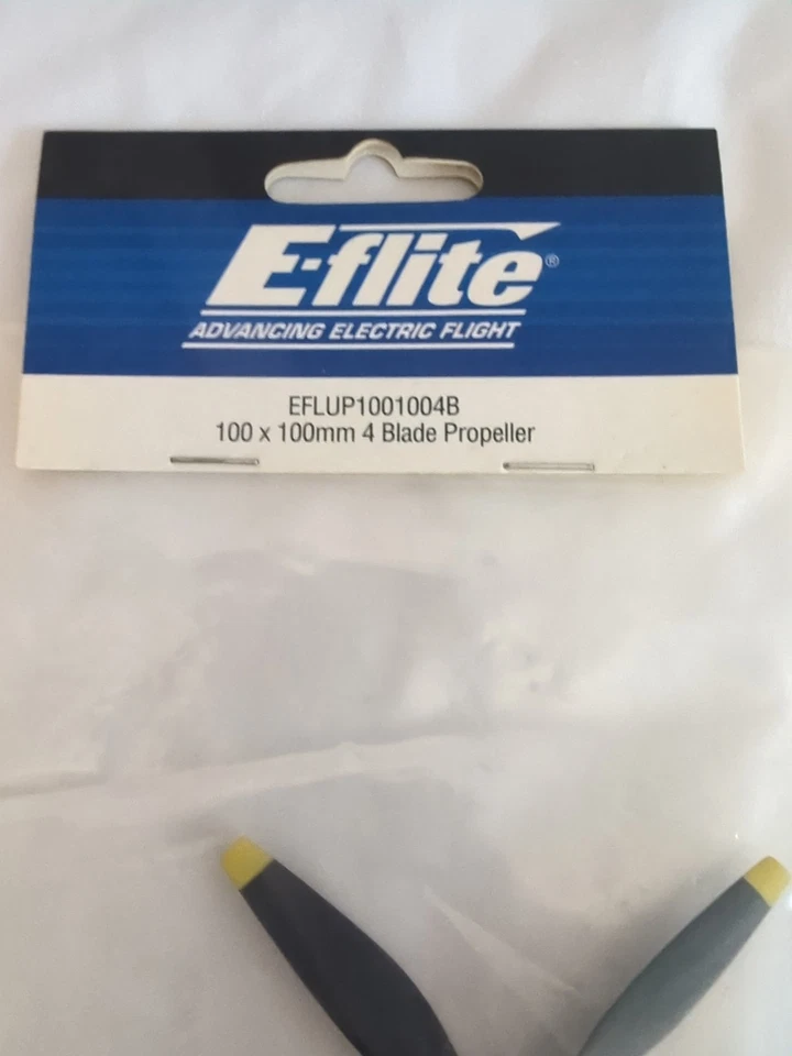 E-FLITE AIRPLANE EFLUP1001004B = 100 X 100MM 4 BLADE PROPELLER  - Image 2 of 4