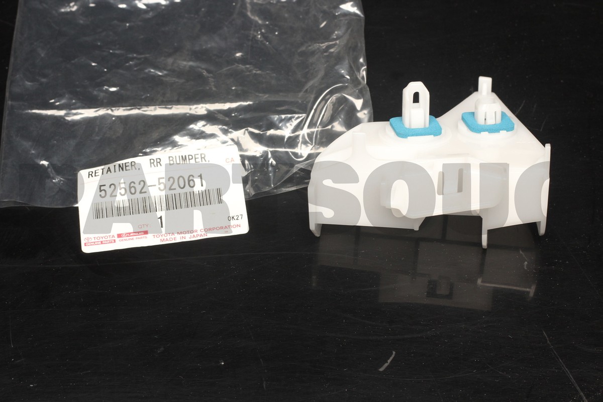けろ0527 5256252061 Genuine Toyota RETAINER, REAR BUMPER, UPPER RH 52562