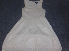 Old Navy Womens dress 2 White A-line Zip pullover