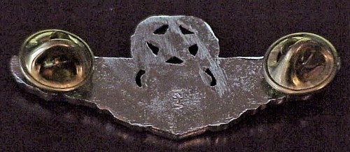 Vintage USAF Command Pilots Metal Wings 2 Inch, pre-owned excellent condition. - Picture 2 of 3