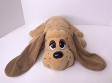 Vintage Galoob Pound Puppies 1997 Plush Dog Puppy Tan Brown Stuffed Animal Toy