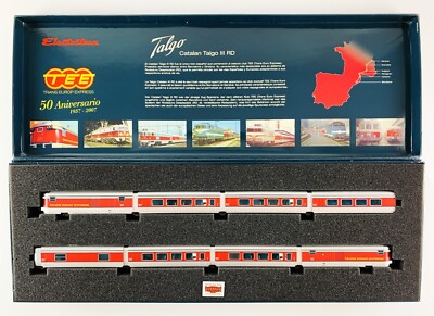 Tren Talgo Juguete PG19 ELECTROTREN H0 3309K SET DE TREN TALGO III