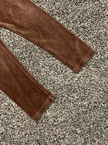 Little Girls Vintage 2005 Gymboree Brown Velour Ribbed Leggings Size 5 - Picture 3 of 6