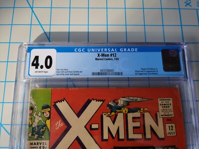 X-MEN #12 CGC 4.0 MARVEL COMICS 1965 FIRST APPEARANCE OF