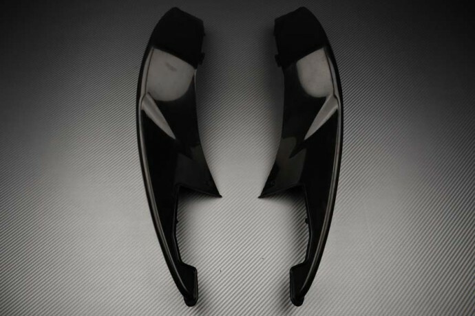 Carénage arrière gauche noir Suzuki GSXR 1000 WVB6 2005 2006