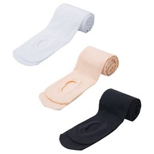 Women's Girls Solid Color Comfortable Convertible Ballet Tights 1-3 Pairs Pack