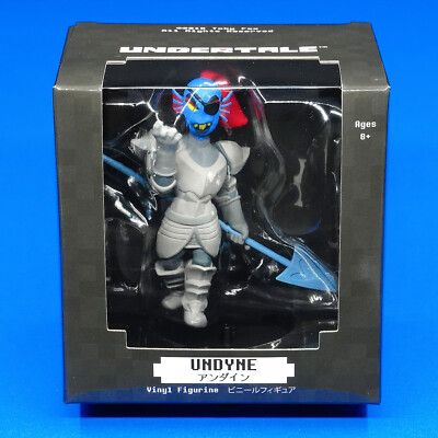 Undertale Little Buddies Undyne w/ Spear Vinyl Figure Statue Undertale Little Buddies Undyne w/ Spear Vinyl Figure Statue