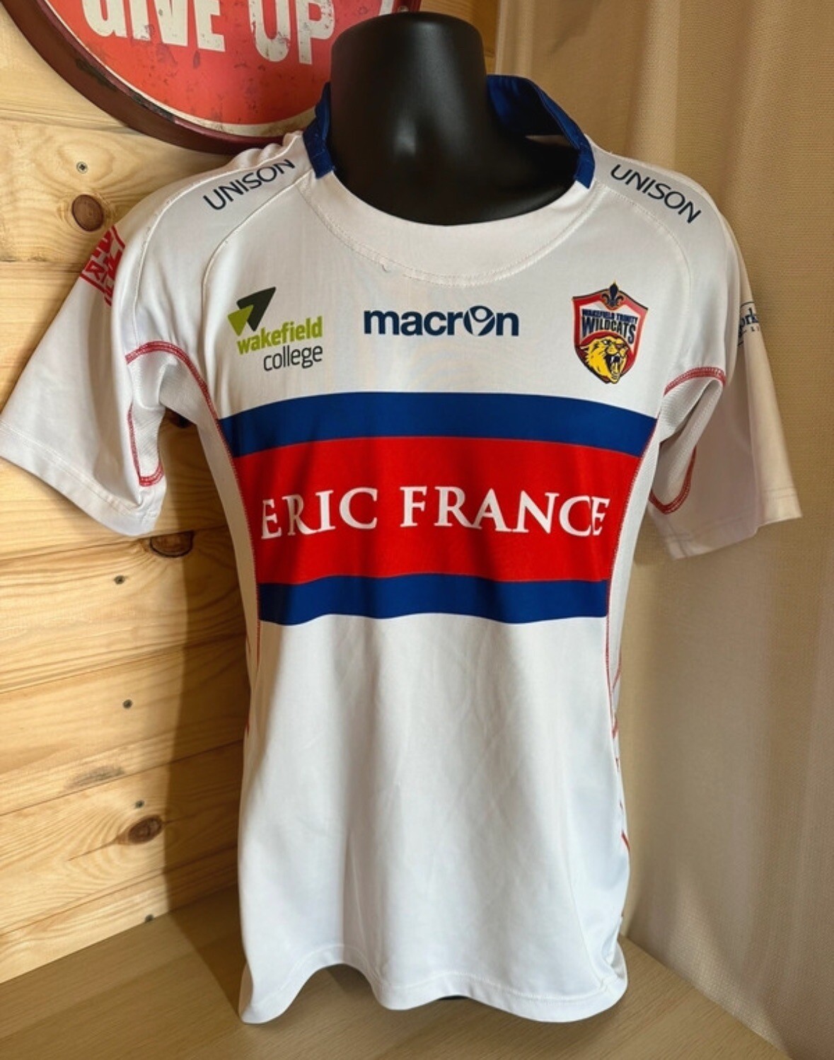 Wakefield Trinity Rugby League Shirt Player Worn Medium | eBay UK