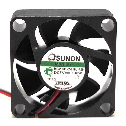 1pcs SUNON MC35100V2-000U-A99 3510 5V 0.38W 3.5CM Silent Cooling Fan