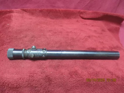 Vintage W.R. Weaver Model 1X   Shotgun Scope, w/3/4" Tube, Crosshair DOT Type
