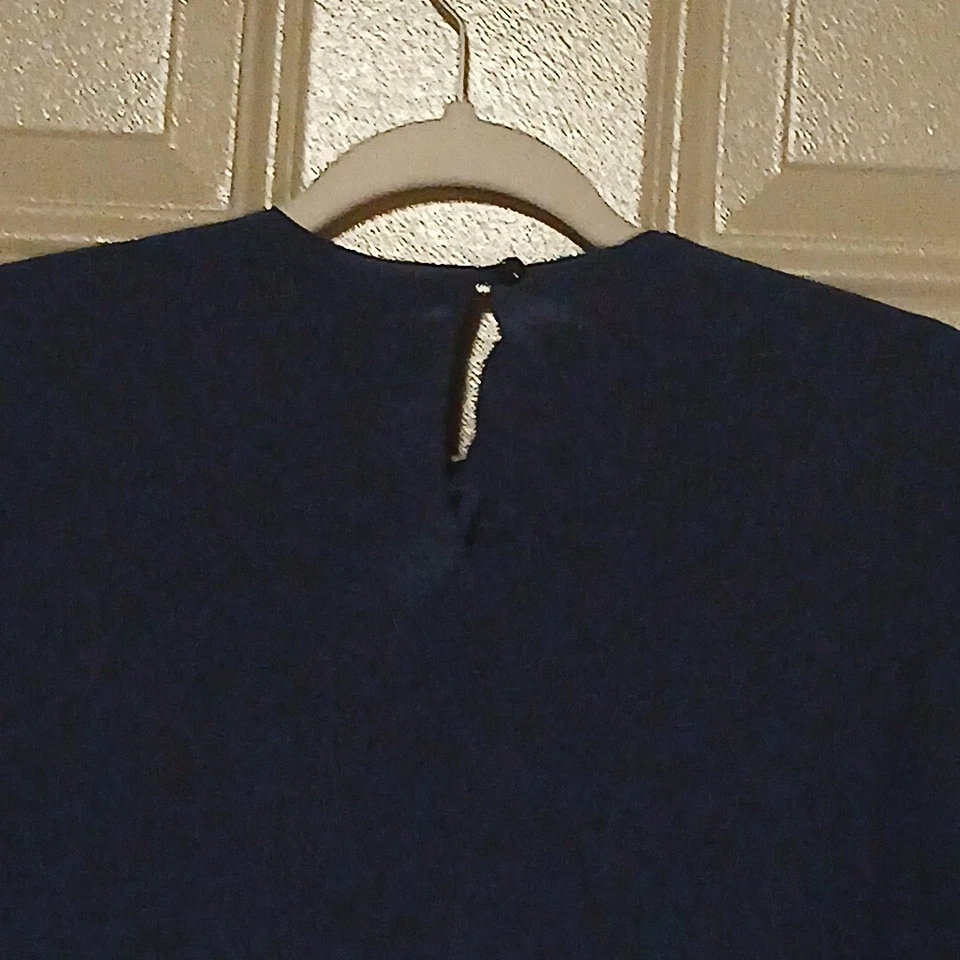 Blusa Top Christie & Jill Petite Manga Corta Talla M Foto 4 de 4