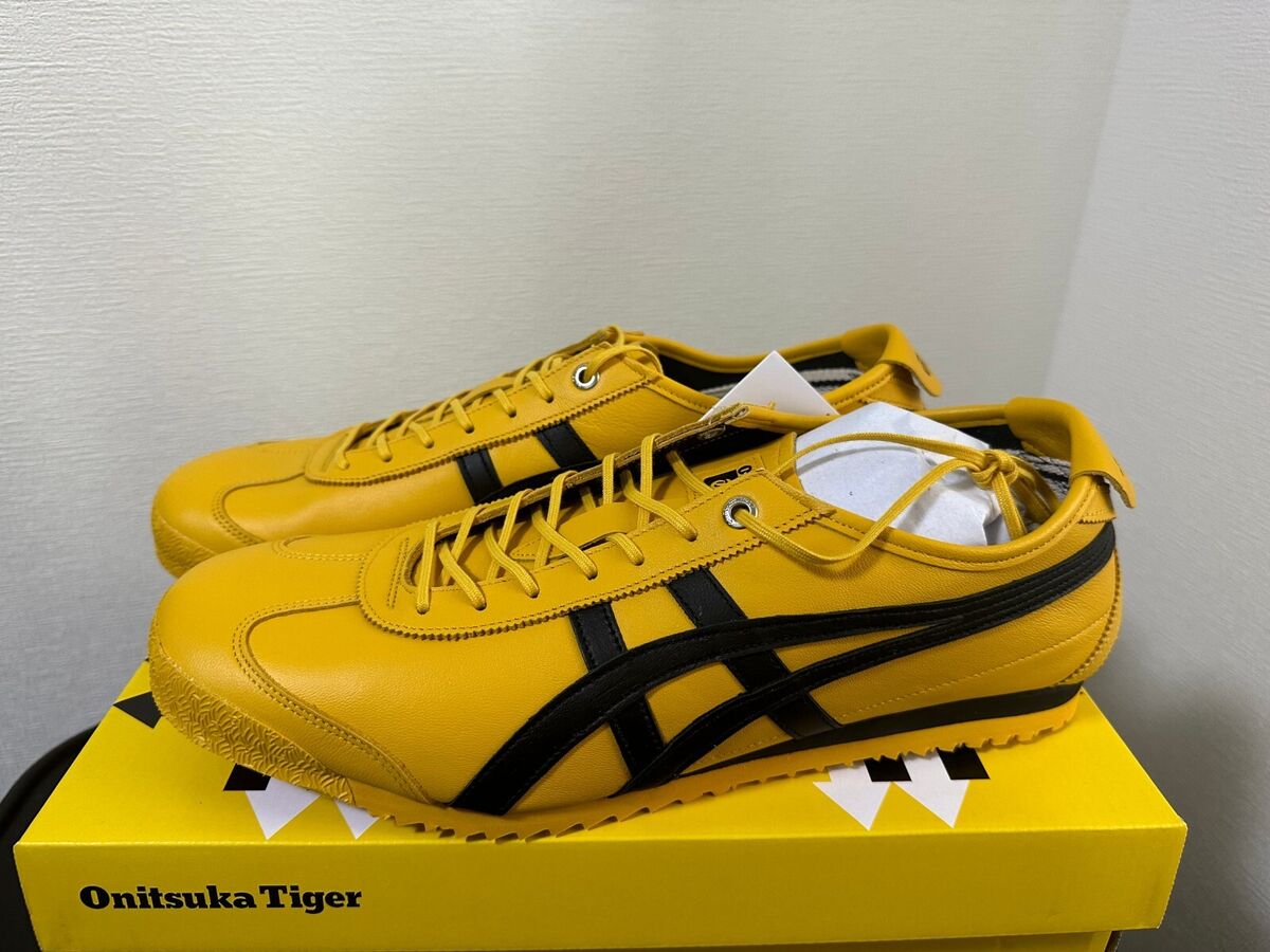 Onitsuka Tiger MEXICO 66 SD 1183A872 752 Yellow Black Unisex Onitsuka Tiger MEXICO 66 SD 1183A872 752 Yellow Black Unisex
