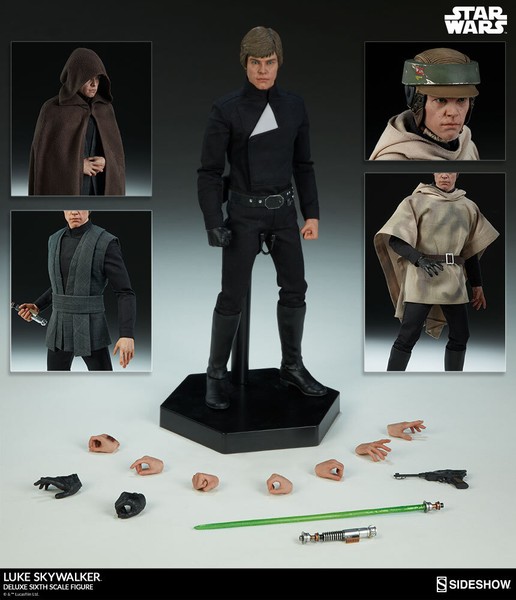 Star Wars - Return Of The Jedi - Deluxe Luke Skywalker 1:6 Scale Figure-image