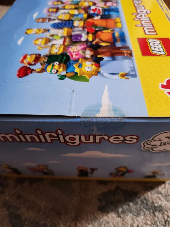 New, Sealed CASE/BOX - Lego 71009  The Simpsons Series 2 Collectible Minifigures - Image 2 of 3
