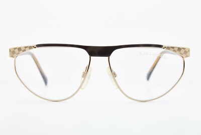 Karl Lagerfeld Paris 109 Brillengestell Eyewear Made in France 80er Designer Marke