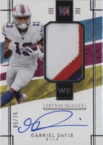 2022 Panini Impeccable Gabriel Davis #EPA-GDA