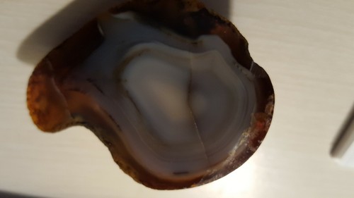Beautiful Brazilian Agate with nice agate banding, great pattern & color - Picture 4 of 4