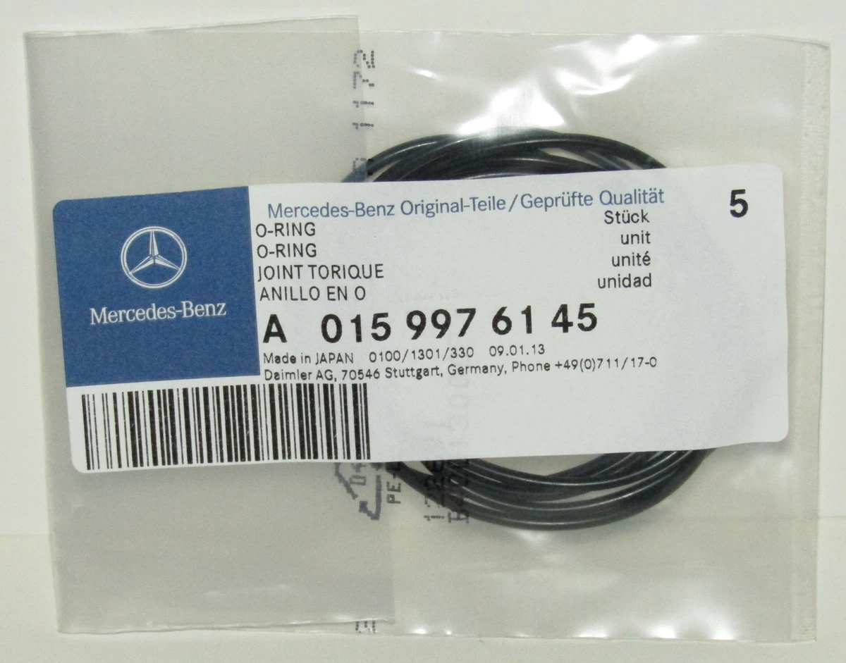 NEW GENUINE MERCEDES BENZ THERMOSTAT O-RING PACK OF 5 OEM PART NO 