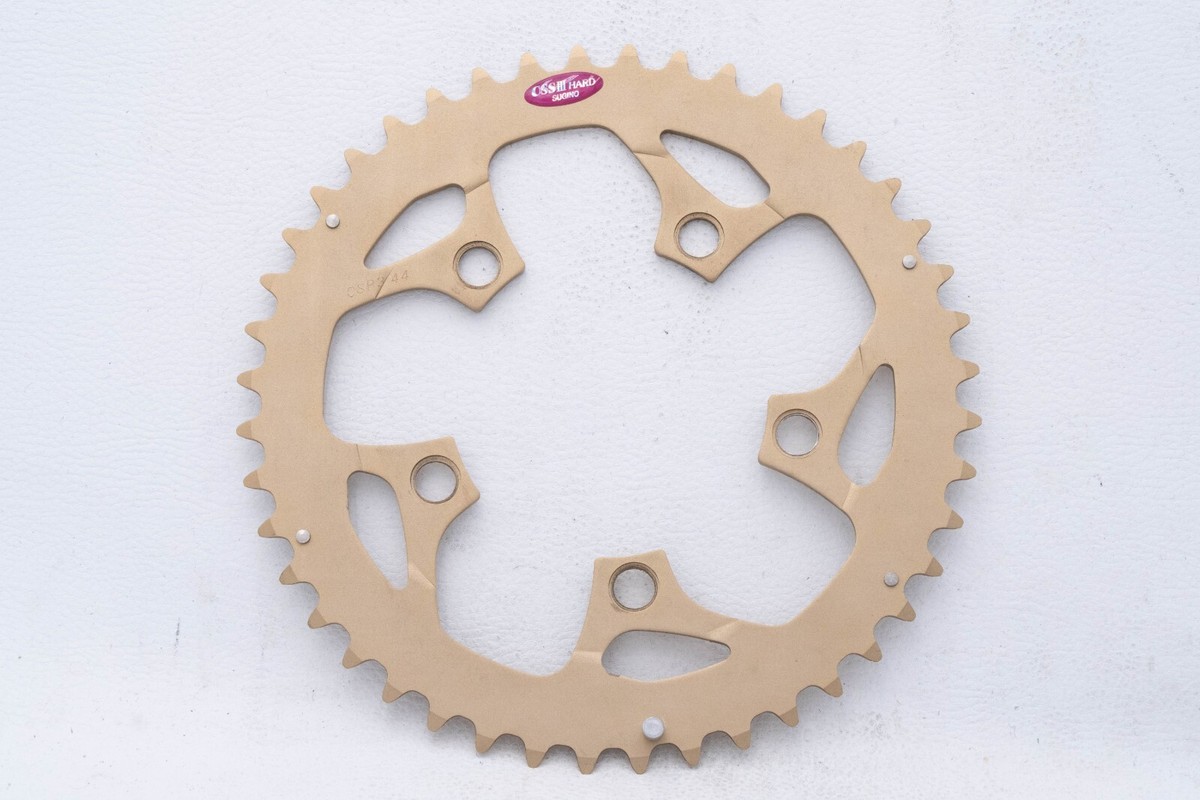 NOS SUGINO CSS III HARD CSP3 CHAINRING 44T 94 VINTAGE BIKE NOS SUGINO CSS III HARD CSP3 CHAINRING 44T 94 VINTAGE BIKE