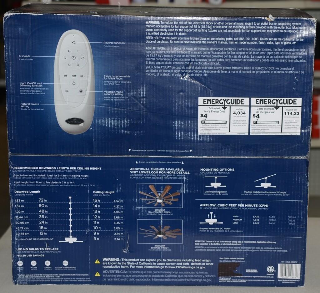 How To Reset Harbor Breeze Ceiling Fan Remote Shelly Lighting