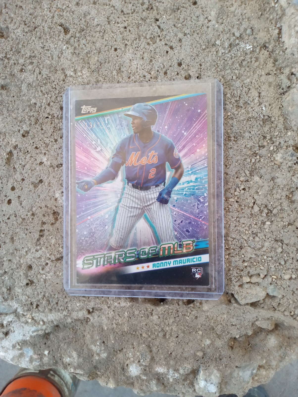 2024 Topps Series 1 - Stars of MLB (RC) Black 13/25 Ronny Mauricio