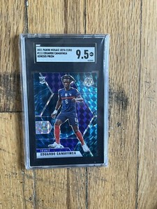 2020-21 Panini Mosaic UEFA Euro Mosaic Genesis  #111 Eduardo Camavinga RC 