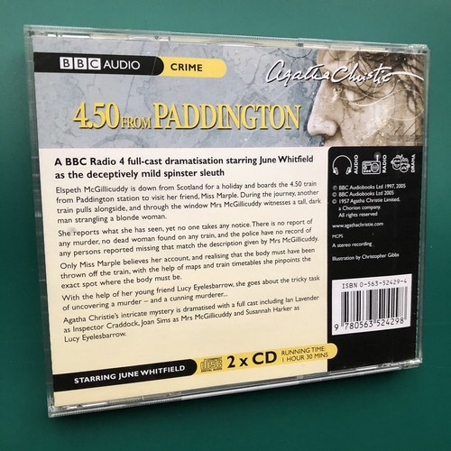 Agatha Christie 4.50 FROM PADDINGTON Radioplay 2CD Miss Marple BBC Mystery Crime - Picture 2 of 9