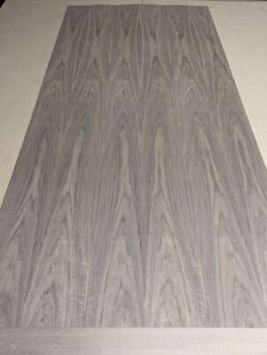 FLAT CUT BLACK WALNUT 4' x 8', ON 10 MIL PAPER BACKED VENEER SHEET