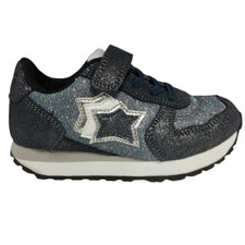 Scarpe da ginnastica bambina sneakers sportive bimba a strappo in pelle 28 30