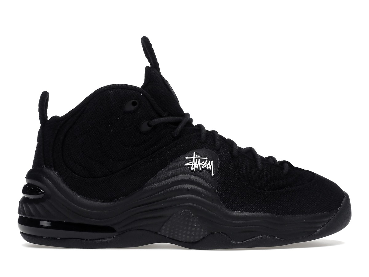 Size 9.5 - Nike Stussy x Air Penny 2 Black for sale online Size 9.5 - Nike Stussy x Air Penny 2 Black for sale online